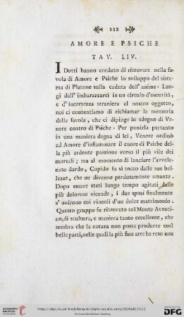 Amore e Psiche Tav. LIV