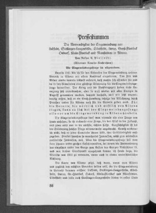 Die Notwendigkeit der Eingemeindung von Lokstadt, Stellingen-Langenfelde, Eidelstedt, Lurup, Groß-Flottbek, Osdorf, Klein-Flottbek und Nienstedten in Altona.