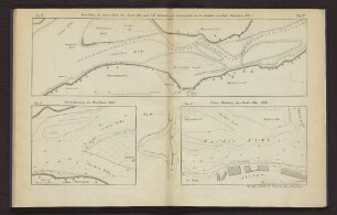 Taf. V. Darstellung des oberen Theils der Norder Elbe, nach E. W. Schuback's Karte ...