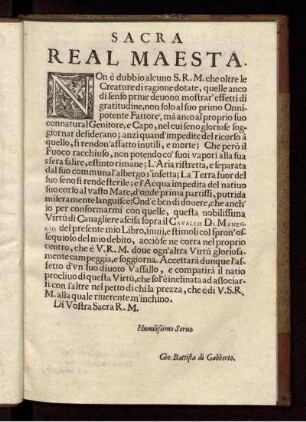Sacra Real Maesta