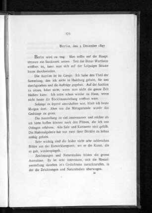 Berlin, den 3. December 1897
