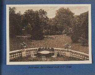 Villenstadt Schulensee - Herrenhaus, Blick zum Park