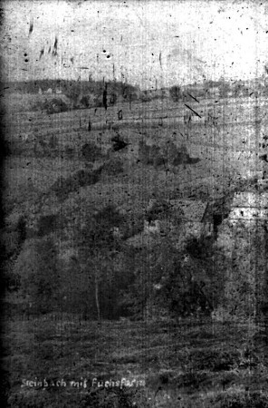 Blick zum Oberen Weg und Fuchsfarm : Fuchsfarm li. oben