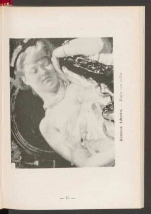Besnard Alberto. - Mujer con collar