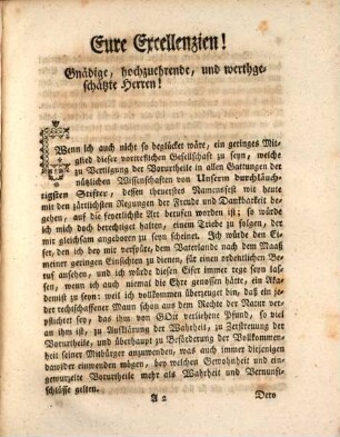 Akademische Rede vom Nutzen der logikalischen Regeln, besonders wider die Freygeisterey und den Aberglauben, welche am höchsterfreulichen Namensfeste Sr. Churfürstl. Durchläucht in Baiern [et]c. [et]c. im akademischen Saale abgelesen worden