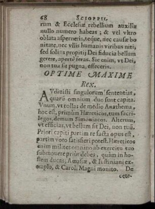 Optime Maxime Rex