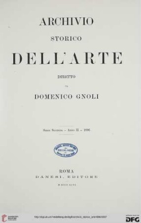 2.Ser. 2: Archivio storico dell'arte