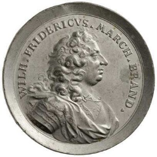 Medaille, vor 1723