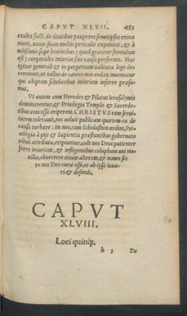 Caput XLVIII.