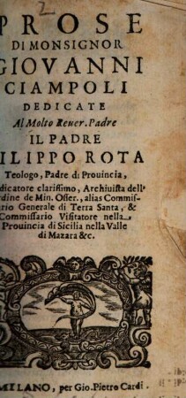 Poesie Sacre funebri e morali