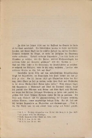 Quellenbeiträge zur Geschichte der kriegerischen Thätigkeit Pappenheims, 3. Von 1627 bis zur Schlacht bei Breitenfeld