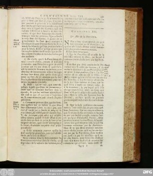 Chapitre III. Des Actes de la Providence.