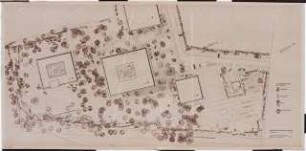Pädagogische Hochschule, Duisburg Grünflächen: Lageplan mit Gartenplan 1:200