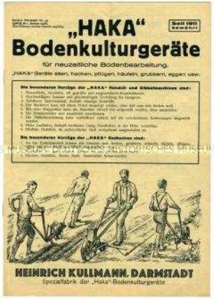 "HAKA" Bodenkulturgeräte