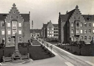 Städtisches Klinikum. Krankenhausareal