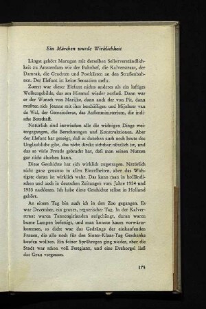Ein Märchen wurde Wirklichkeit