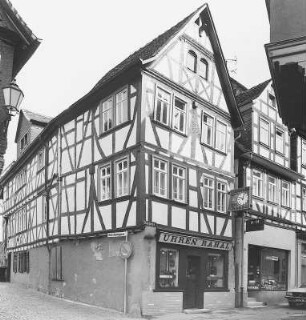 Fachwerkwohnhaus; Büdingen, Obergasse 2