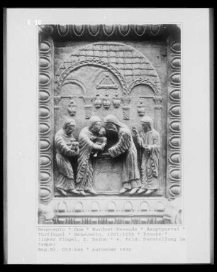 Die Darbringung des Christuskindes im Tempel