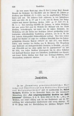 638-642 Analekten