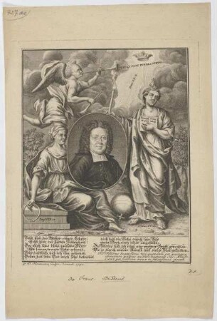 Bildnis des Johann Franz Buddeus