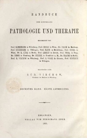 Krankheiten des chylopoëtischen Systems : Digestionstractus, Leber, Milz, Pankreas, Nebennieren, Bauchfell