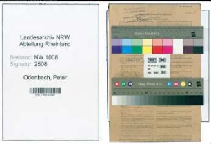Entnazifizierung Peter Odenbach , geb. 01.07.1902 (Stellmachermeister)