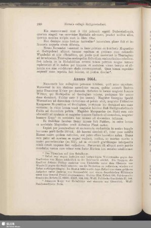 Annus 1664