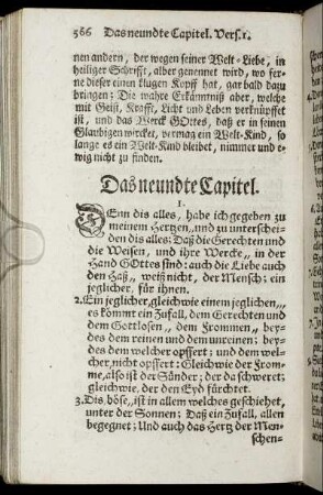Das neundte Capitel.