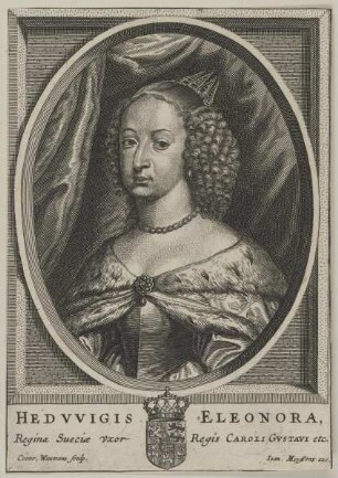 Bildnis der Hedvvigis Eleonora de Suecia