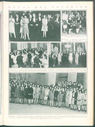 Notas del interior