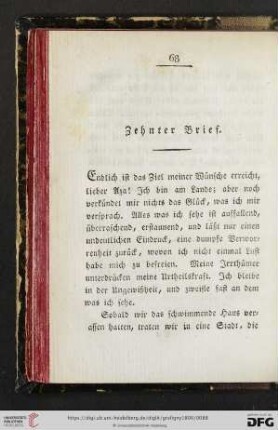 Zehnter Brief