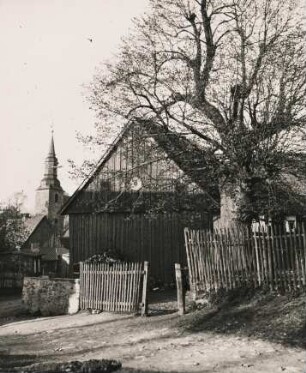 Harz. Im Dorf Hüttenrode