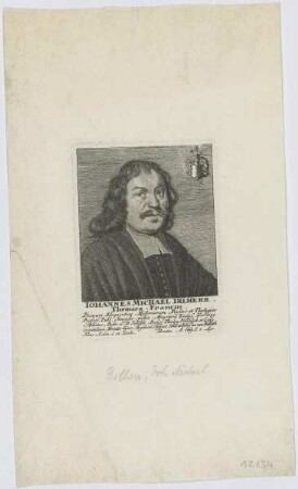 Bildnis des Iohannes Michael Dilherr