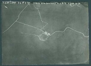 Foto des Geländes um Villers-sous-Bonchamp (Luftbild)