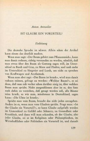 129-187 Ist Glaube ein Vorurteil