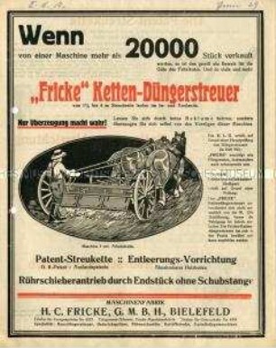 Ketten-Düngerstreuer