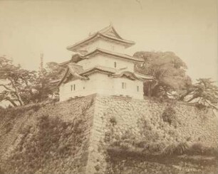Eckturm des Kaiserpalasts Tokio