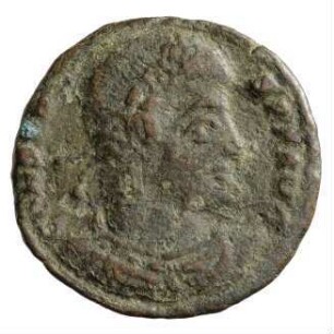 Münze, Aes 4, 337 - 340 n. Chr.