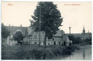 Flöha. Am Mühlgraben