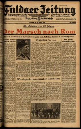 Ausgabe vom Mittwoch, den 28. Oktober 1942.
