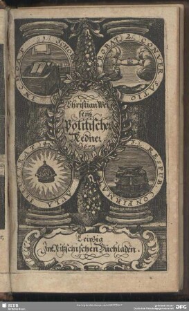 Christian Weisens Politischer Redner 1679