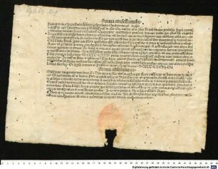 Forma confessionalis et absolutionis ad opus sanctae cruciatae. 1482.