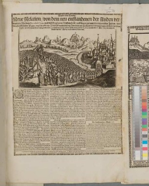 Wunder über Wunder, Neue Relation von dem neu entstandenen der Juden vermeinten Messiam Josvaehel Cams, und des Propheten Natan Levi und denen zusammen rottierenden Juden ... was sich ... zu Jerusalem und Constantinopel hat zugetragen ... 1666