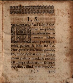 De temporibus praescriptionum, disp.