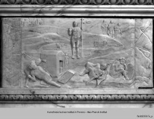 Wanddekoration der Cappella Badoer-Giustinian : Fries mit Szenen aus dem Leben Christi : Auferstehung