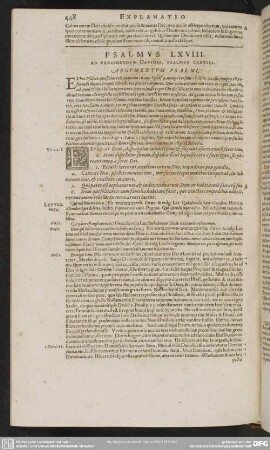 Psalmus LXVIII