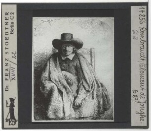 Rembrandt, Clement de Jonghe (Druck B272) (Expl. Washington NGA 1943.3.7120)