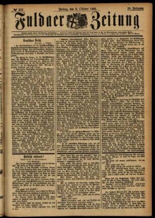 Ausgabe vom Freitag, den 06. Oktober 1893.