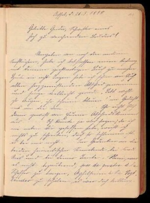 Eintrag (Kassel, 26.03.1898)