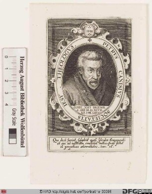 Bildnis hl. Petrus, Canisius (eig. Kanis od. Kanijs)